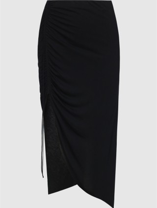 Чёрная юбка HELMUT LANG: фото - Invogue