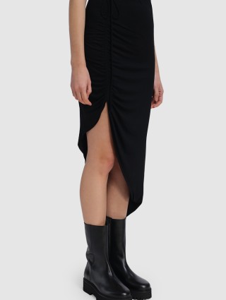 Чёрная юбка HELMUT LANG: фото 3 - Invogue