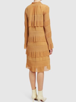 Коричневое платье BY MALENE BIRGER: фото 2 - Invogue