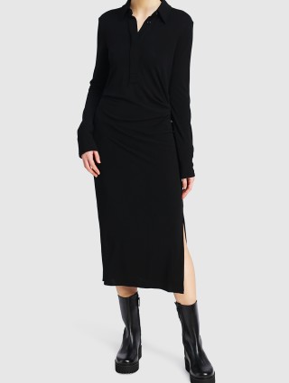 Чорна сукня HELMUT LANG : фото 1 - Invogue