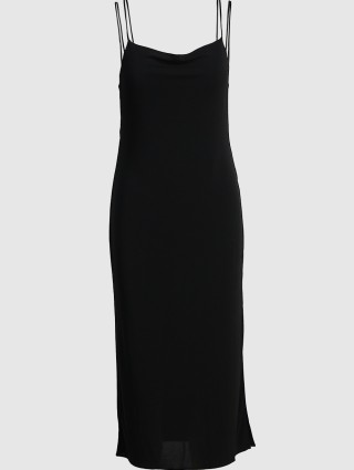 Чёрное платье HELMUT LANG: фото - Invogue