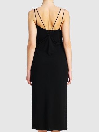 Чёрное платье HELMUT LANG: фото 4 - Invogue