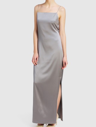 Серое платье HELMUT LANG: фото 1 - Invogue