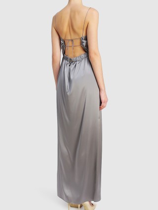 Серое платье HELMUT LANG: фото 2 - Invogue