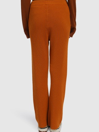 Коричневые брюки DOROTHEE SCHUMACHER: фото 4 - Invogue