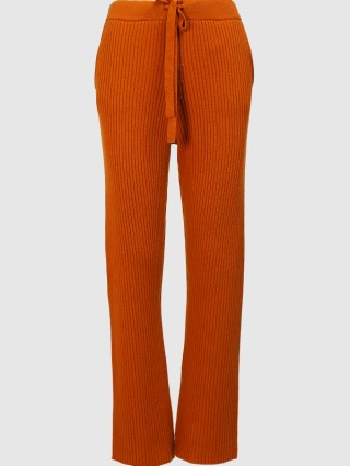 Коричневые брюки DOROTHEE SCHUMACHER: фото - Invogue