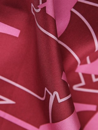 Фиолетовый шарф MAX&CO: фото 2 - Invogue