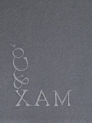 Серый шарф MAX&CO: фото 2 - Invogue