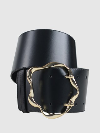 Чёрный ремень MAX&CO: фото - Invogue