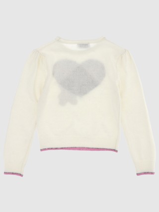 Білий светр MONNALISA : фото 1 - Invogue