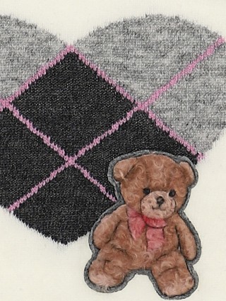 Білий светр MONNALISA : фото 2 - Invogue