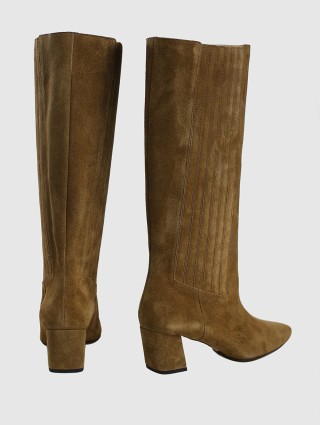 Коричневые сапоги KENZO: фото 3 - Invogue