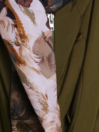 Зелене пальто KENZO : фото 5 - Invogue