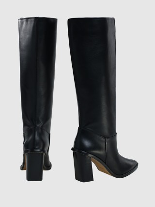 Чёрные сапоги KENZO: фото 3 - Invogue