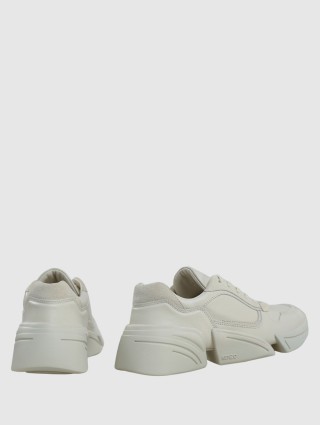 Бежевые сникерсы KENZO: фото 3 - Invogue