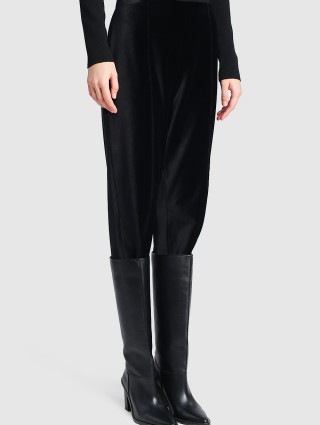 Чёрные брюки KENZO: фото 2 - Invogue