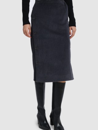 Сіра спідниця KENZO : фото 3 - Invogue