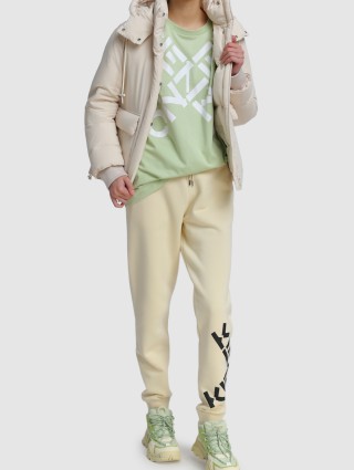 Зелёные сникерсы KENZO: фото 2 - Invogue