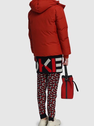 Красное платье KENZO: фото 2 - Invogue