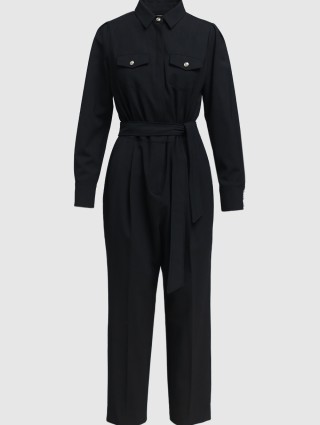 Чёрный комбинезон MARELLA: фото - Invogue