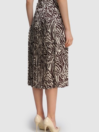 Коричневая юбка MARELLA: фото 4 - Invogue