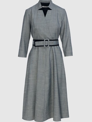 Серое платье MARELLA: фото - Invogue