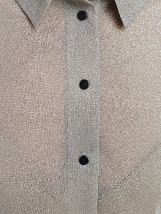 Серая рубашка MAX&CO: фото 4 - Invogue