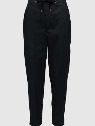 Чёрные брюки MARELLA: фото - Invogue