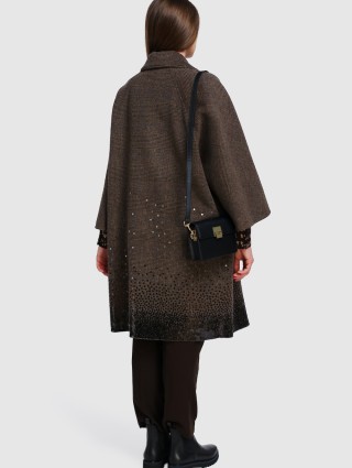 Коричневі брюки MARINA RINALDI : фото 2 - Invogue