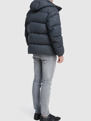 Сіра куртка BOSS : фото 2 - Invogue