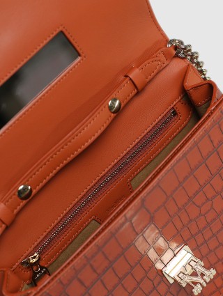 Красная сумка MAX MARA: фото 7 - Invogue