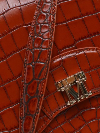 Красная сумка MAX MARA: фото 8 - Invogue