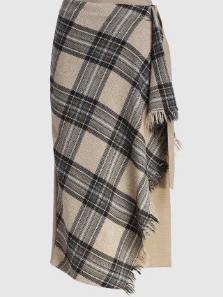 Бежевая юбка WEEKEND MAX MARA: фото - Invogue