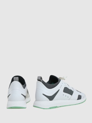 Белые кроссовки BOSS: фото 3 - Invogue