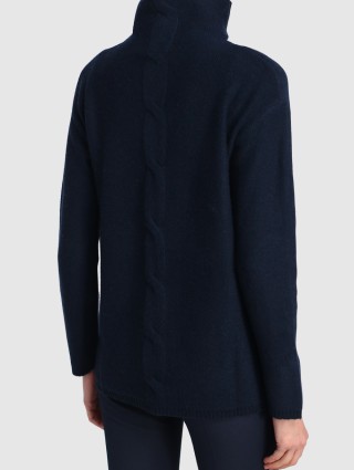 Темно-синій светр MAX MARA : фото 2 - Invogue