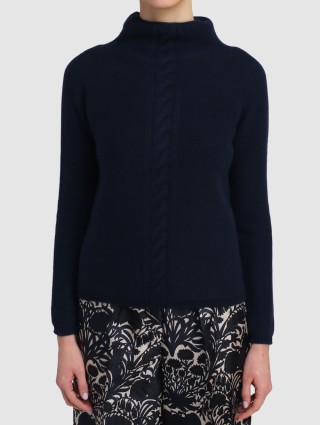 Синий свитер MAX MARA: фото 3 - Invogue