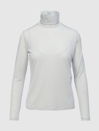 Серебристый свитер MAX MARA: фото - Invogue