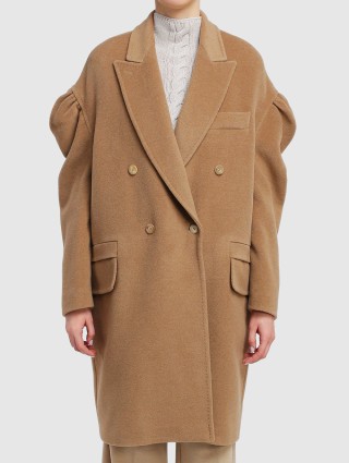 Бежеве пальто MAX MARA : фото 3 - Invogue