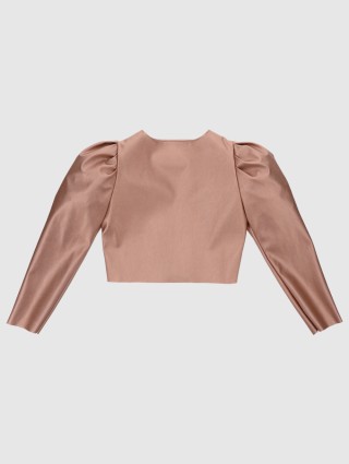 Розовая куртка MONNALISA: фото 1 - Invogue