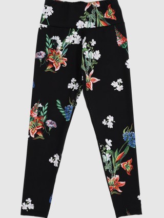 Чёрные леггинсы MONNALISA: фото - Invogue