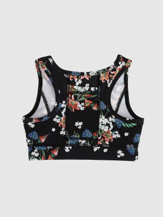 Чёрный топ MONNALISA: фото 1 - Invogue