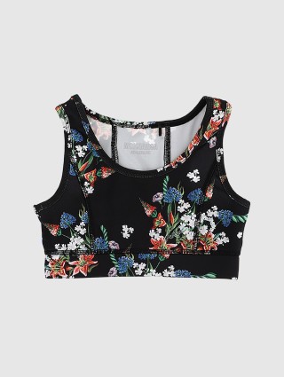 Чёрный топ MONNALISA: фото - Invogue