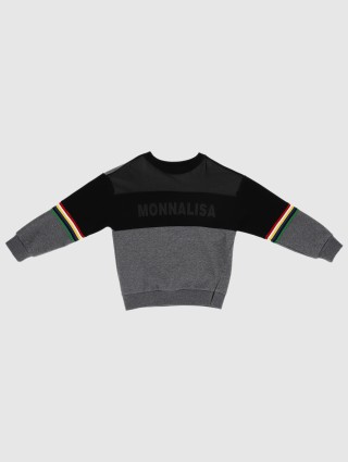 Серая кофта MONNALISA: фото - Invogue