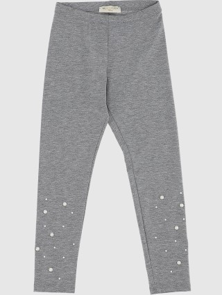 Серые леггинсы MONNALISA: фото - Invogue
