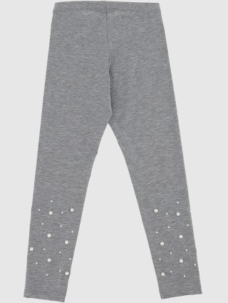 Серые леггинсы MONNALISA: фото 1 - Invogue