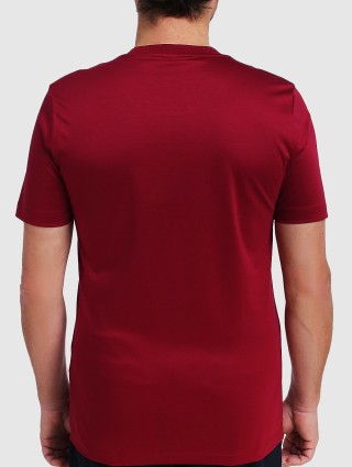 Красная футболка BOSS: фото 3 - Invogue