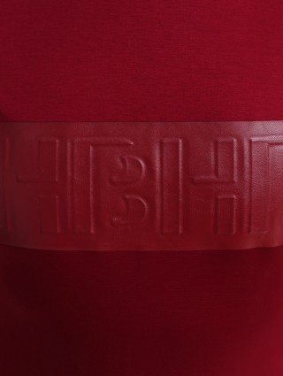 Красная футболка BOSS: фото 4 - Invogue