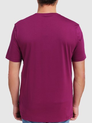 Фіолетова футболка BOSS : фото 3 - Invogue