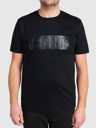 Чёрная футболка BOSS: фото 3 - Invogue