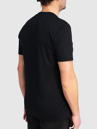 Чёрная футболка BOSS: фото 4 - Invogue